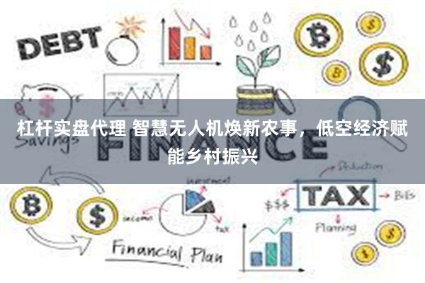 杠杆实盘代理 智慧无人机焕新农事，低空经济赋能乡村振兴